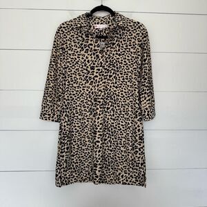 Jude Conally Women’s XS Leopard Dress Animal Print